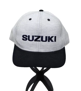 SUZUKI Vintage Racing Herren Mütze Kappe Snapback grau blau USA - Bild 1 von 6
