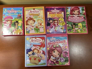 LOT (6) Strawberry Shortcake DVDs - Picture 1 of 2