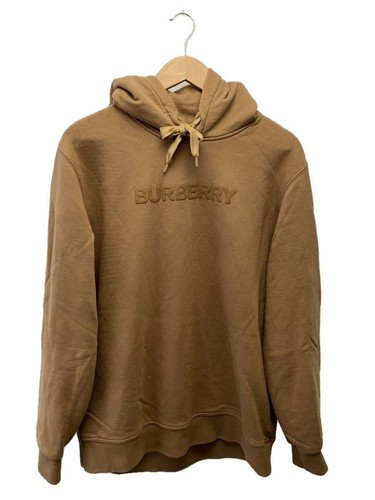 Felpa con cappuccio BURBERRY XL cotone beige usata