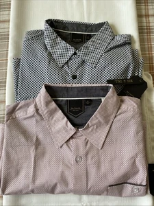 NEU MIT ETIKETT SECHS LINCOLN NEW YORK KURZÄRMLIGE KNOPFLEISTE 2 HERRENHEMDEN Größe 2X - Bild 1 von 4