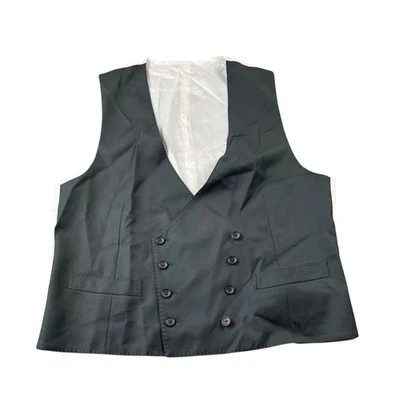 Chaleco Suit Supply Ferrara Verde Lana Doble Pecho Talla 44R Foto 1 de 4