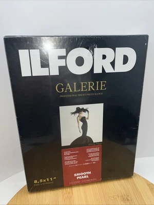 Papel de inyección de tinta Ilford Galerie Prestige Smooth Pearl - 310 gsm 8,5 x 11/100 hojas Foto 1 de 4