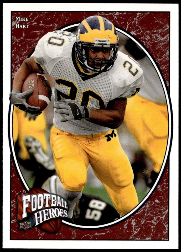Mike Hart 2008 Upper Deck Heroes #181 Rookie Michigan Wolverines - Image 1 of 2