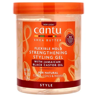 Shea Butter, Flexible Hold Strengthening Styling Gel, 18.5 oz (524 g) - Image 1 of 3