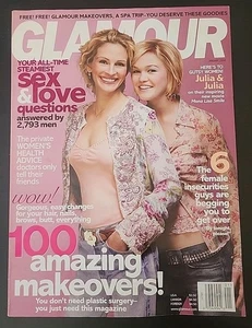 Glamour Magazine January 2004 Julia Roberts Julia Stiles Fashion Issue - Picture 1 of 10