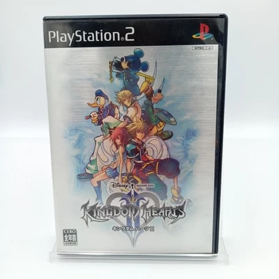 Kingdom Hearts II 2 PS2 PlayStation 2 RPG Authentic Japanese CIB Complete - Image 1 of 4