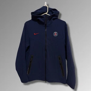 Nike Paris Saint-Germain PSG Hoodie Jacket Men’s Size M – Navy - Soccer Football - Foto 1 di 10