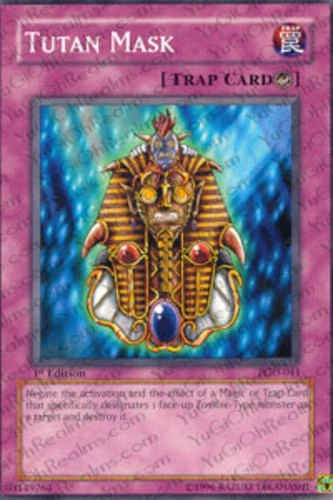 Tutan Mask - PGD-041 - Common - Unlimited Edition Lightly Played Pharaonic Guard - Image 1 of 1