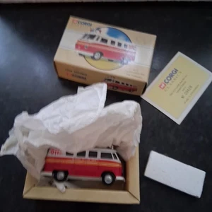 Corgi 98475 Volkswagen Van Fire Marshall 1:43 Scale Diecast Model. BNIB REF BK19 - Picture 1 of 5