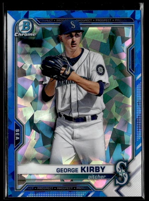 2021 Bowman Sapphire Edition #BCP-117 George Kirby - Image 1 of 2