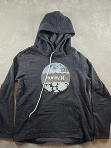 Hurley Womens Large Hoodie Fleece Sweatshirt Hooded Long Sleeve Skate - Picture 1 of 10