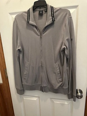 Victorinox Hombre Gris Cremallera Sudadera Talla Pequeña Foto 1 de 4