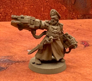 COMMISSAR YARRICK RESIN BUILT Astra Militarum Imperial Guard Warhammer 40K - Picture 1 of 2
