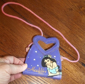 Borsa per bambini vintage film Disney "Aladdin" con cinturino in corda e chiusura a scatto - Foto 1 di 3