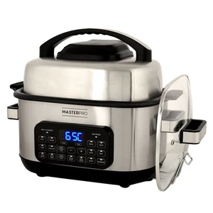 NEW MasterPro 14-in-1 Deluxe Multi Cooker & Air Fryer 6L - Picture 1 of 4