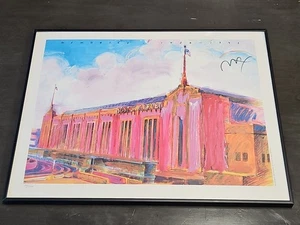 Serigrafía Peter Max Boston Garden Memories 1928-1995 firmada y numerada a mano/500 - Imagen 1 de 9