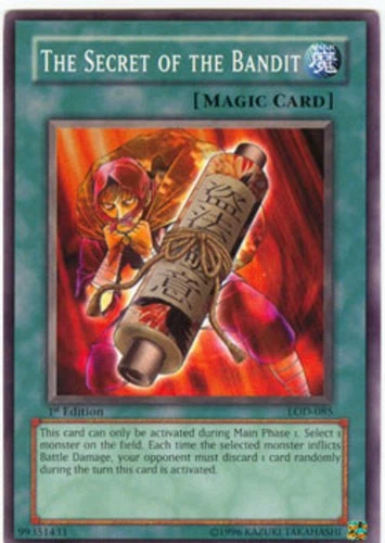 The Secret of the Bandit - LOD-085 - Common - 1st Edition - Damaged - Image 1 of 1