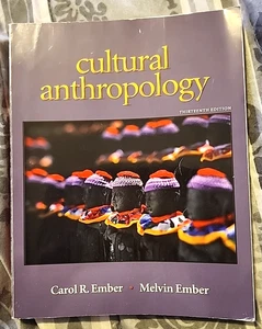 Cultural Anthropology 13th Edition College Textbook Only by Ember & Ember - Picture 1 of 2