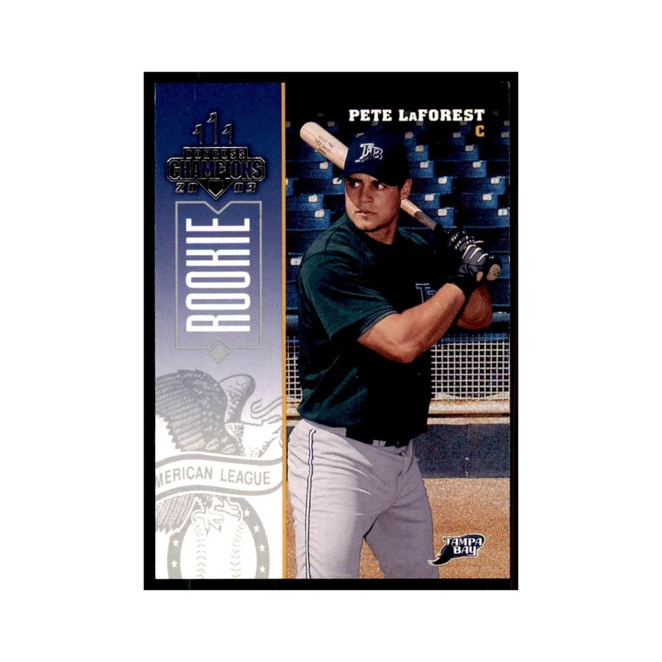 2003 Donruss Champions Pete LaForest Baseball Cards #287 - Image 1 of 3