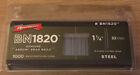 (1) Pack Of 1,000 Steel Arrow BN1820 18-GA Gauge 32 mm 1-1/4-Inch Brad Nails