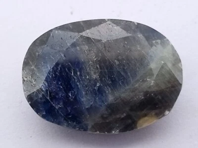 77.50 Ct Natural Untreated EGL Certified Oval Cut Bi-Color Huge Sapphire - Image 1 of 4