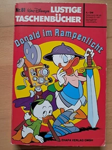 ERSTAUFLAGE Lustige Taschenbücher Nr.81 von 1982 Donald im Rampenlicht - TOP - Bild 1 von 3