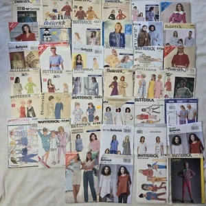Lot of 40 Vintage/Modern Uncut* Butterick Sewing Patterns Various Sizes Designs - Picture 1 of 9