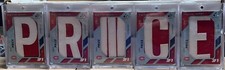 2008-09 SP Game Used By The Letter - Carey Price COMPLETE NAME 1/1 - READ