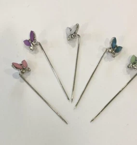 ✅Bomboniere Comunione Compleanno Spillo farfalla con strass STOCK 43pz assortiti - Imagen 1 de 1