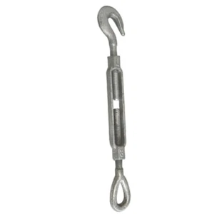 1'' x 12'' Turnbuckle HOOK EYE Pulley Galvanized Drop Forge Swivel Hoist Eye - Picture 1 of 3