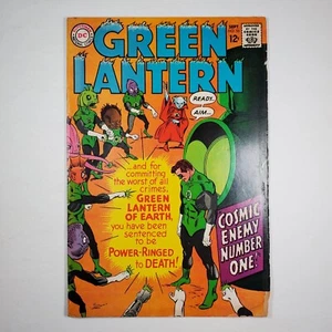 DC Comics Green Lantern #55 VG Key Issue 1st Appear Zborra and Charley Vicker - Picture 1 of 10