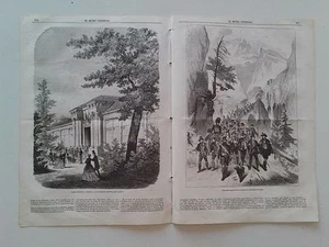 1866 El Museo Universal, Tiroleses marchando; Don Juan Bautista Antequera..... - Bild 1 von 1