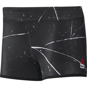 Pantalones cortos para mujer Reebok Crossfit reversibles Chase Booty (negros) BK1116 - Imagen 1 de 1