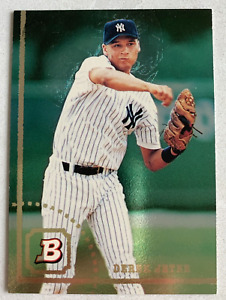 MLB DEREK JETER New York Yankees 1994 Bowmans Foil Rookie RC Trading Card #376
