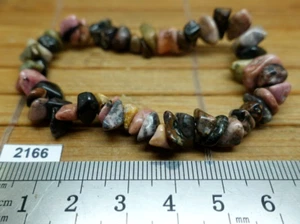 Bracelet baroque en RHODONITE du Botswana qualité AB chips - reconciliation - Imagen 1 de 3