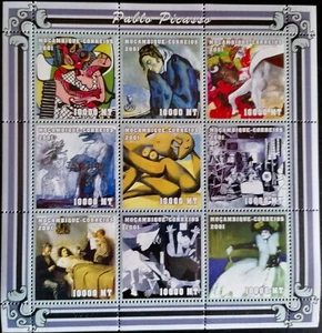 MOZAMBIQUE 2001 - HB PABLO PICASSO ._ - Imagen 1 de 1