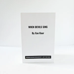 WHEN DEVILS SING by Xan Kaur *2025 ARC LIKE NEW*, YA Horror, Mystery - Bild 1 von 7