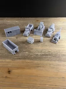 TT SCALE 1:120 CONSTRUCTION SET (8pcs) - Picture 1 of 9