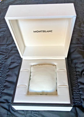 Authentic MONTBLANC Empty Watch Box Good Condition #T71 - Image 1 of 4