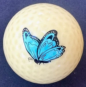 Blue Morpho Butterfly LOGO Golf Ball - Picture 1 of 3