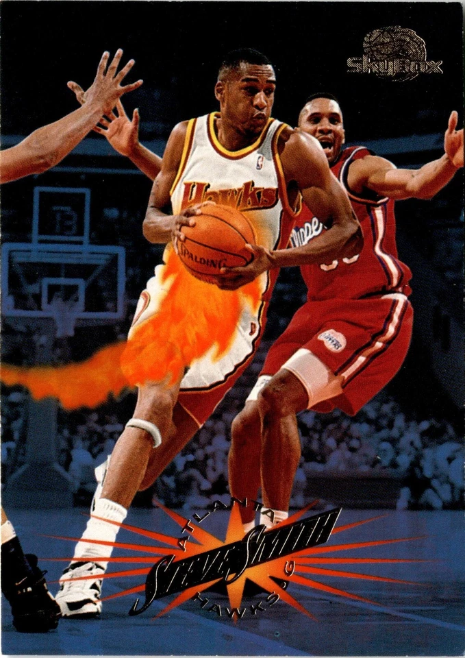 1995-96 SkyBox Premium #4 Steve Smith - Image 1 of 1