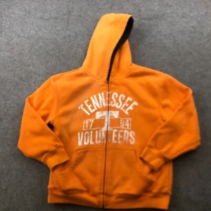 Tennessee Volunteers Hoodie Boys 12 / 14 Orange Sweatshirt Pullover Spell Out* - Picture 1 of 16