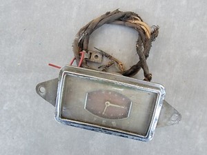 OEM 1939 Buick Car Original Dash Glovebox Door Clock 39 GM FREE SHIPPING