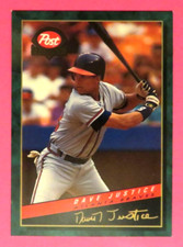 1994 Post Cereal, Atlanta Braves - DAVE JUSTICE