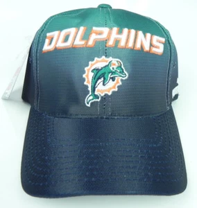 MIAMI DOLPHINS NFL VINTAGE STRAPBACK 1990s RETRO GRADIATED CAP HAT NWT! PUMA ATA - Picture 1 of 6