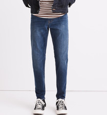 Madewell Men's Relaxed Taper Jeans in Leeward Wash size 25 Item ND583 $116.99