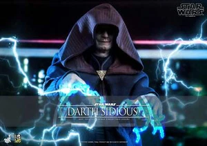 HOT TOYS Star Wars The Clone Wars Darth Sidious TMS102 ⅙ Sixth Scale Figure NEW - Picture 1 of 12