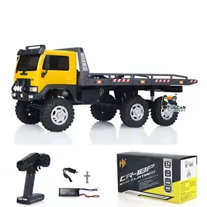 Deutscher Lager 1/18 Off-Road Truck RTR Flatbed Trailer 2Speed 6*6 RC Crawler - Bild 1 von 12