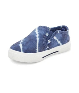 Carter’s Boys Damon Slip On Shoe Sneakers Blue Denim Size 7T Toddler New - Picture 1 of 11