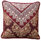 18x18 Inch Throw Pillow Case Cushion Cover Jacquard Floral Room Sofa Decor